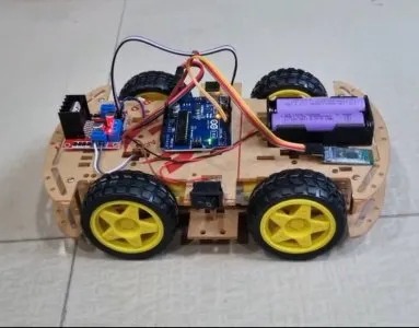 ESP32 Bluetooth Remote Control Robot Car - IoT Robotics Project